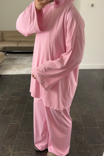 PINK BURKINI (3 piece)
