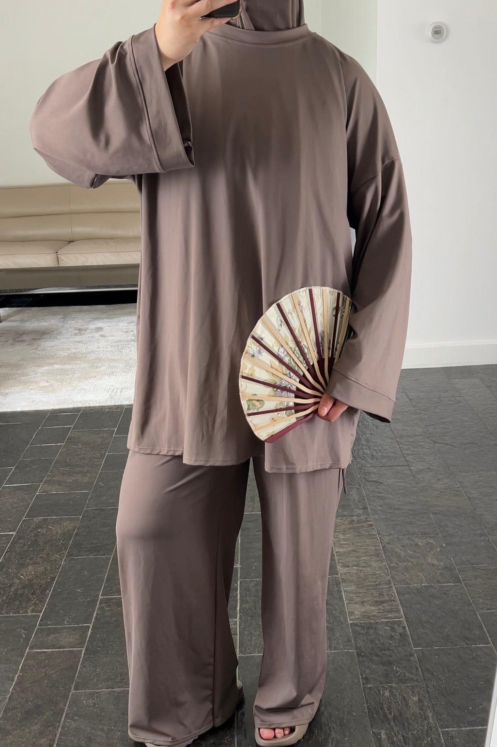 TAUPE BURKINI (3 piece)