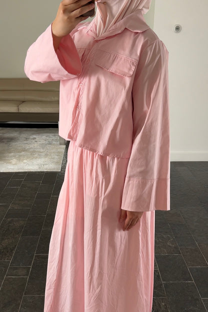 PINK POCKET SET (cotton)