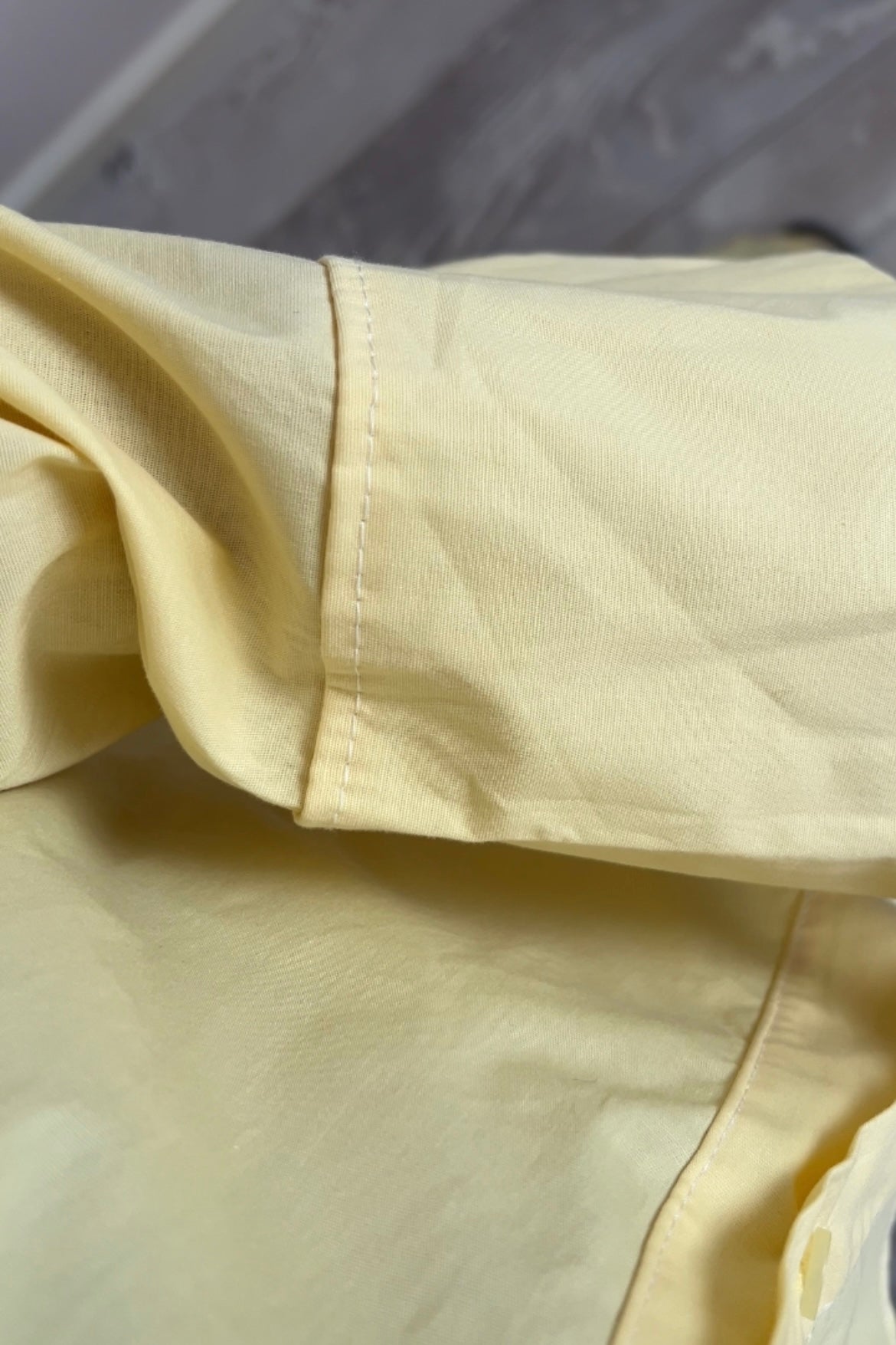 BUTTER YELLOW POCKET SET (cotton)