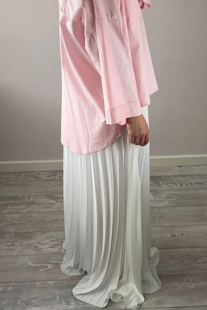 PINK BUTTON SHIRT