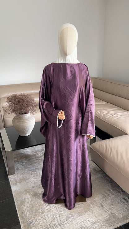 PEARL ABAYA PURPLE