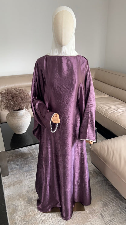 PEARL ABAYA PURPLE