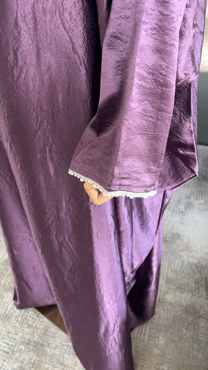 PEARL ABAYA PURPLE