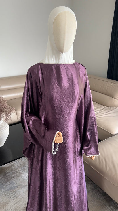 PEARL ABAYA PURPLE