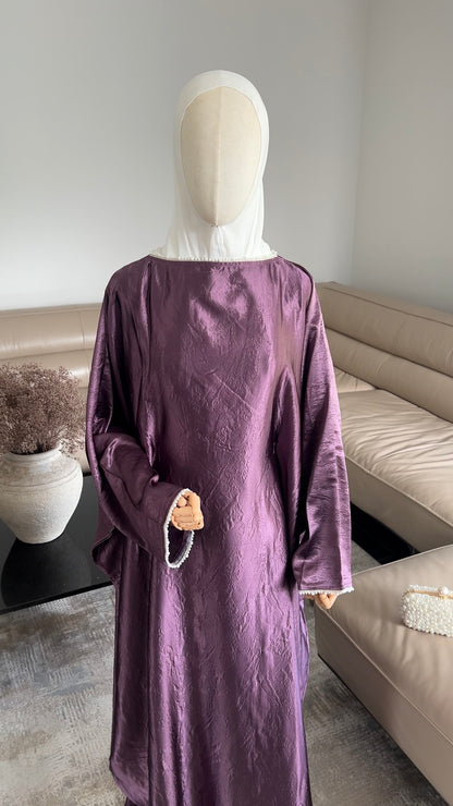PEARL ABAYA PURPLE
