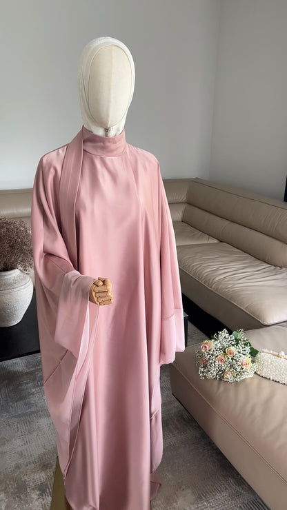 LAYERED PREMIUM DRESS ROSE