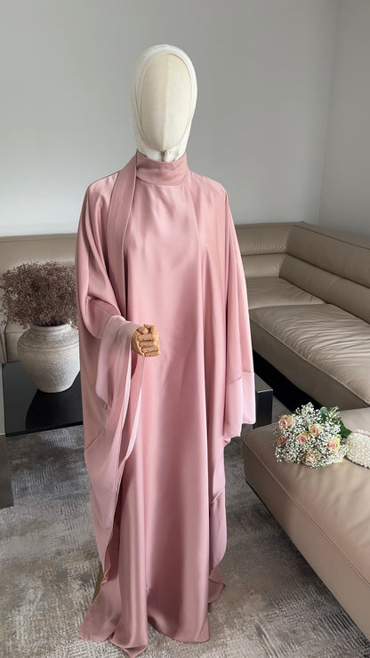 LAYERED PREMIUM DRESS ROSE