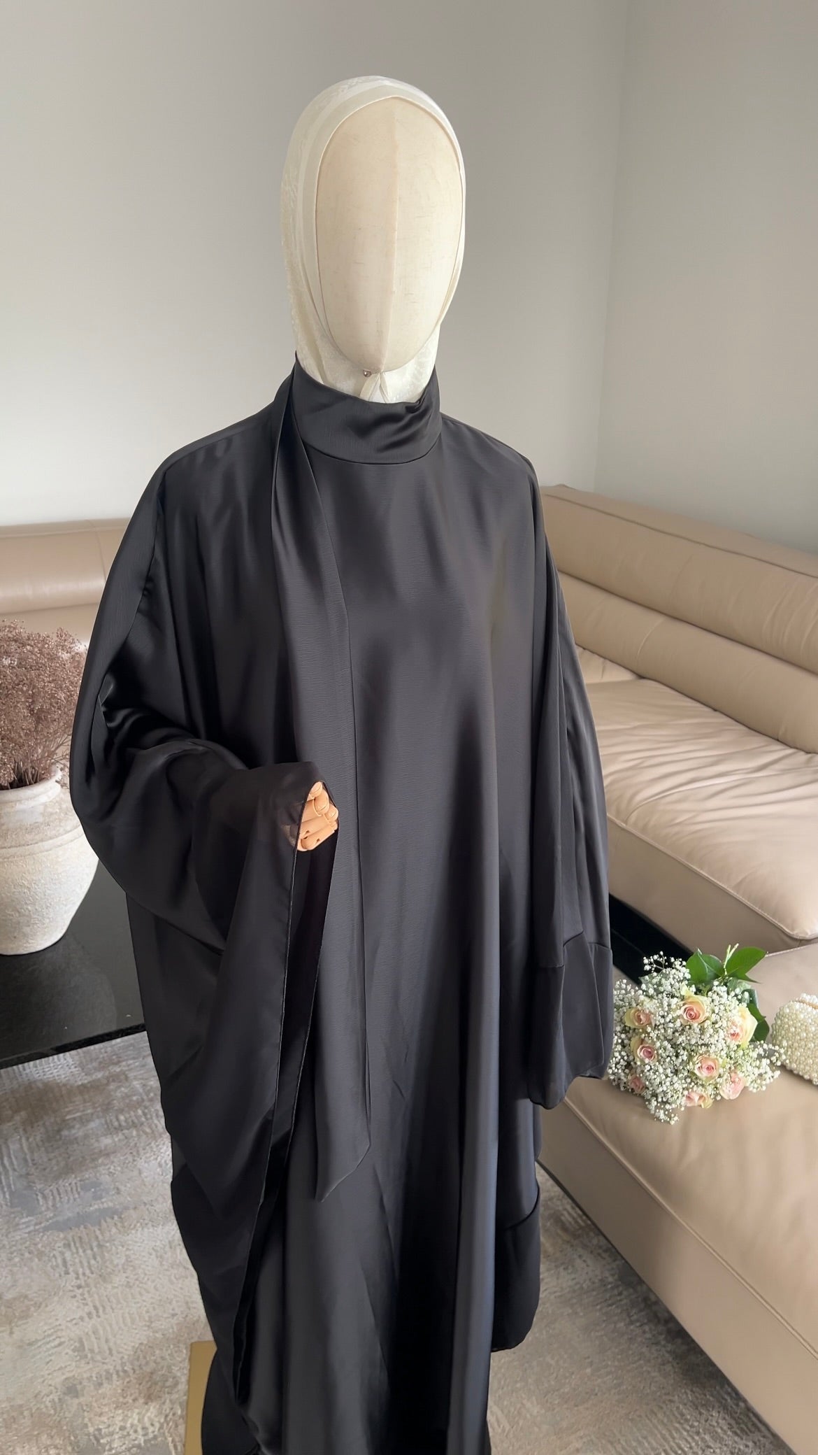 LAYERED PREMIUM DRESS BLACK