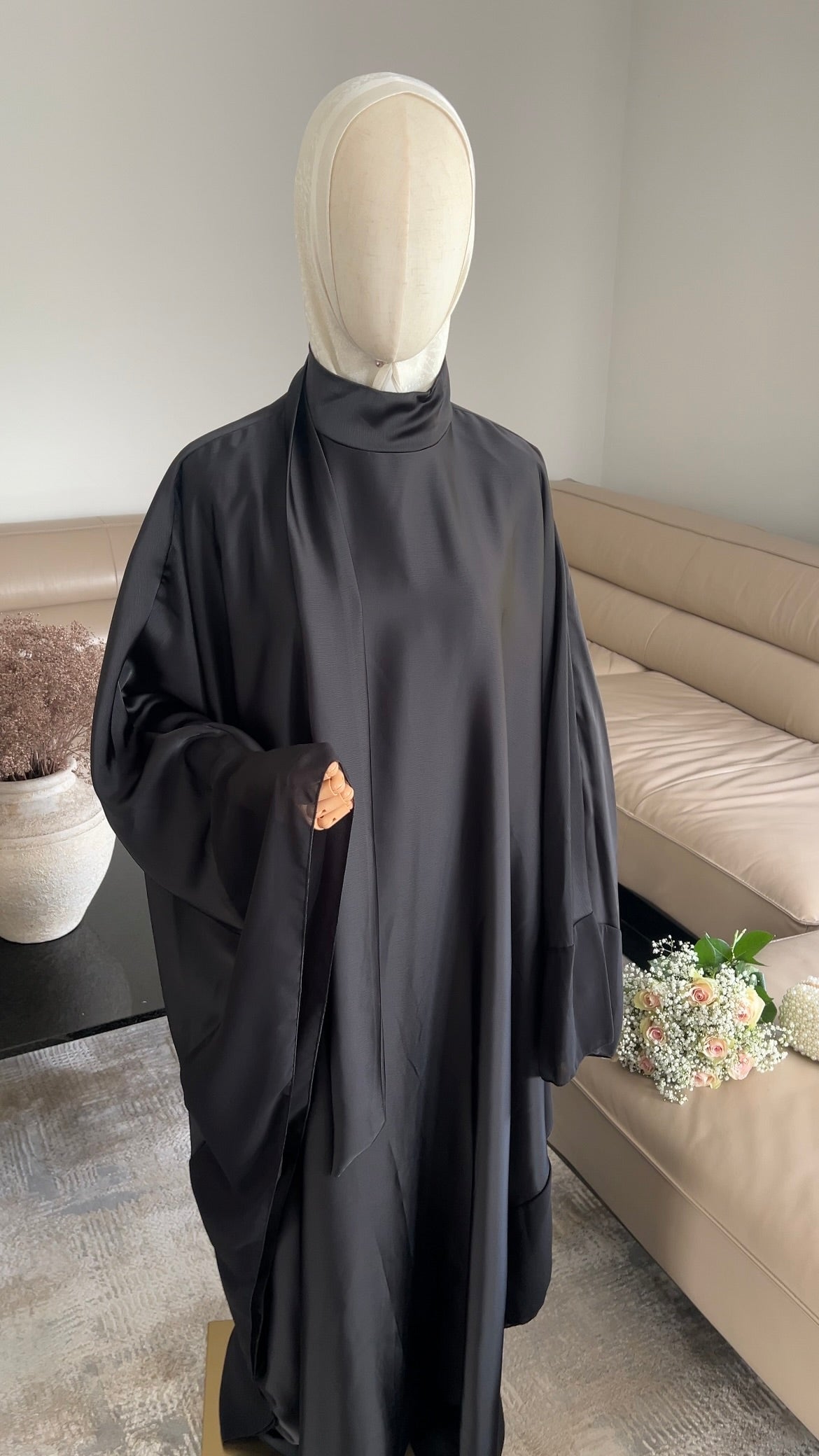 LAYERED PREMIUM DRESS BLACK