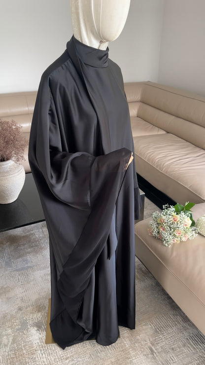 LAYERED PREMIUM DRESS BLACK