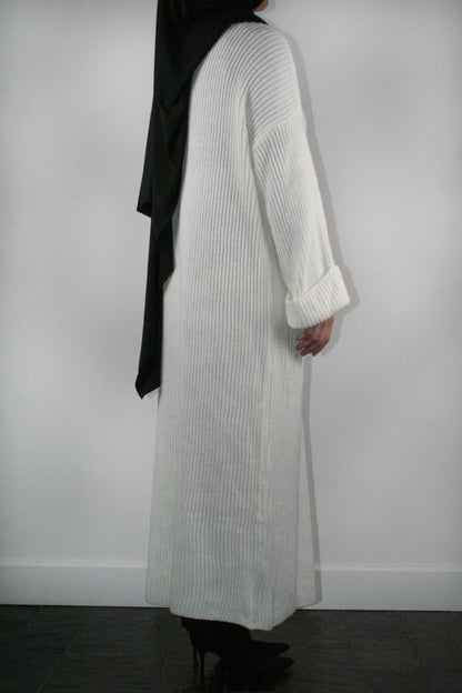 OFF-WHITE KNIT DRESS