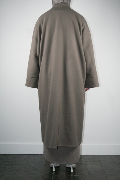 TAUPE OVERSIZED COAT