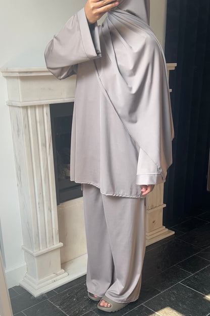 LIGHT TAUPE BURKINI (3 PIECE)