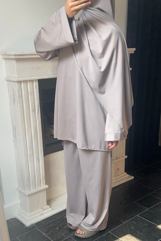 LIGHT TAUPE BURKINI (3 PIECE)