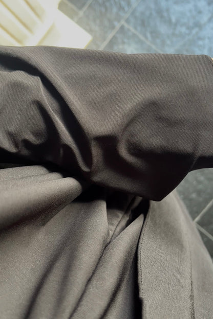 BLACK KHIMAR SET (SKIRT)