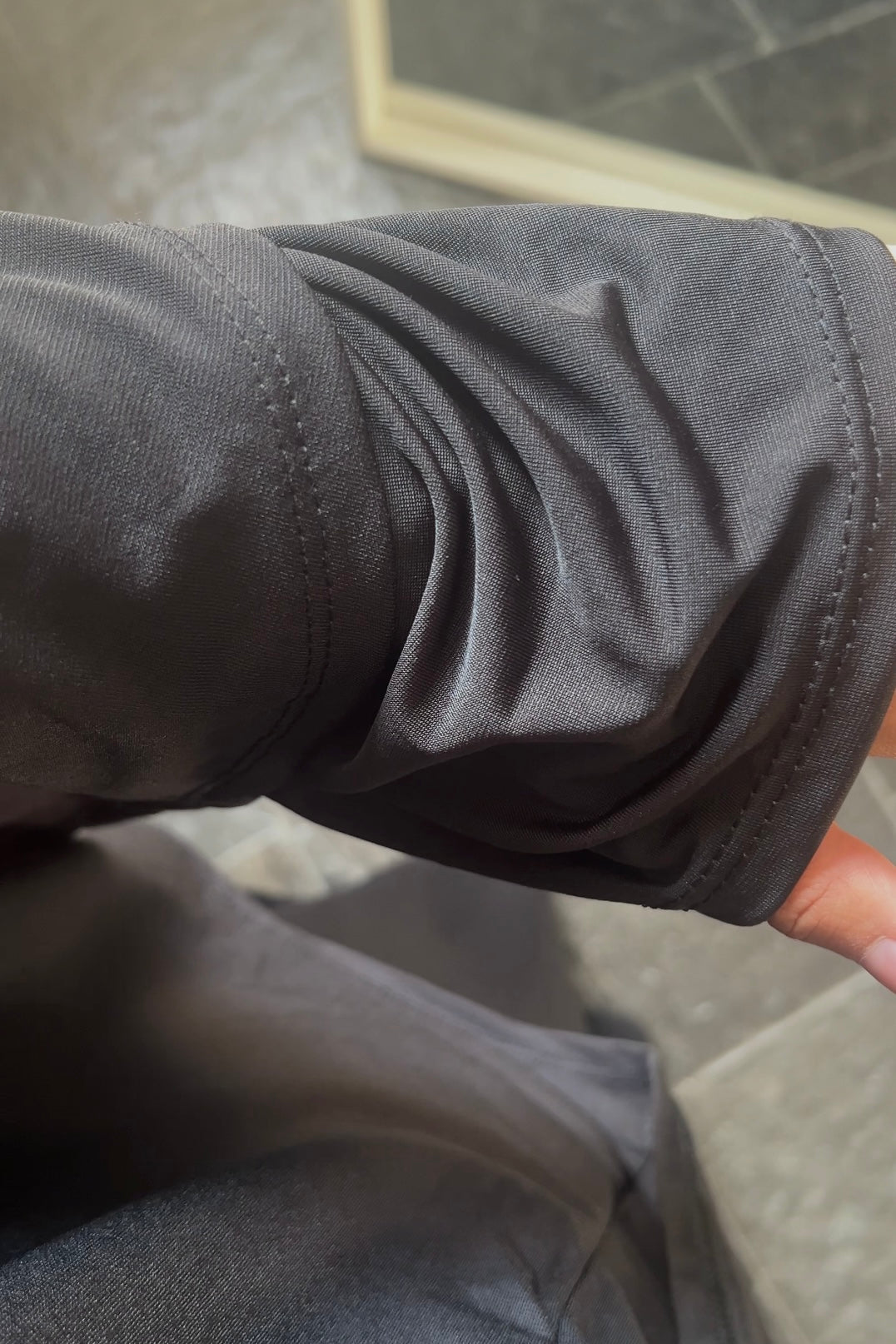 BLACK KHIMAR SET (DRESS)