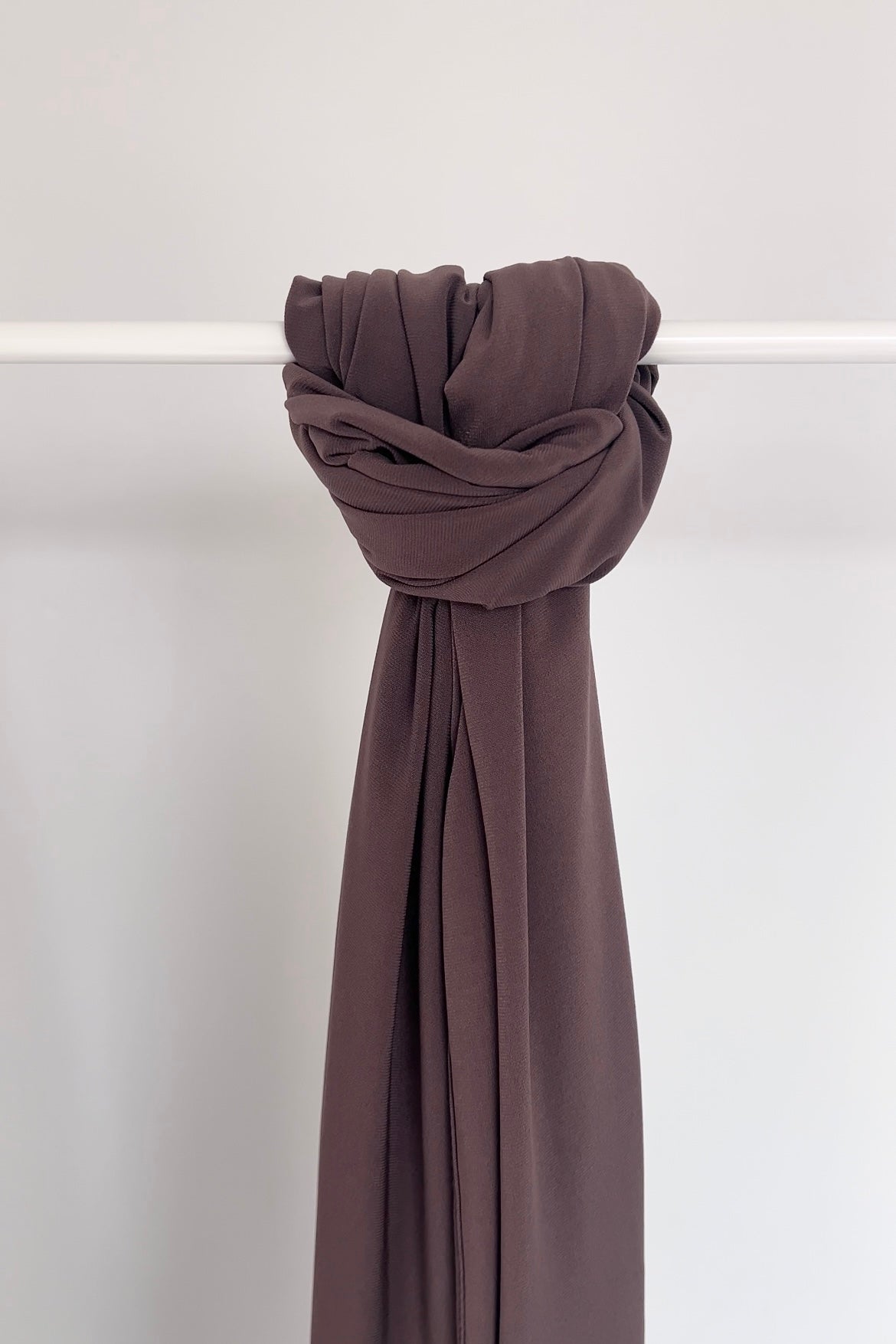 WARM BROWN JERSEY HIJAB