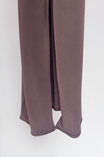 WARM BROWN JERSEY HIJAB