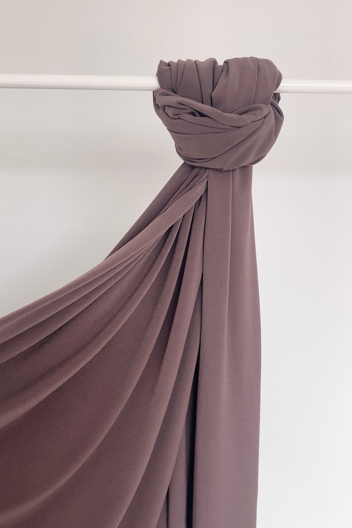 WARM BROWN JERSEY HIJAB