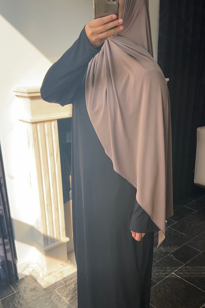 PINK TAUPE JERSEY HIJAB