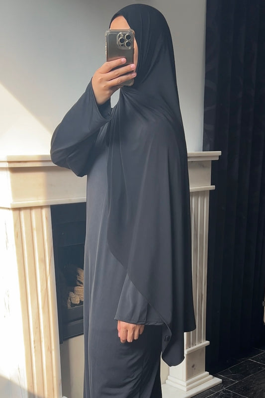 BLACK JERSEY HIJAB